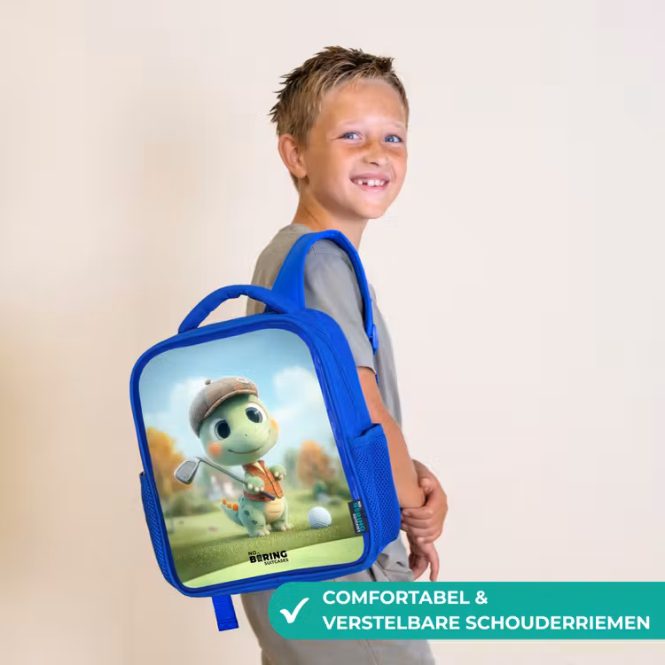 Kinderrugzak - Blauw - Golf - Dino - Groen — 4