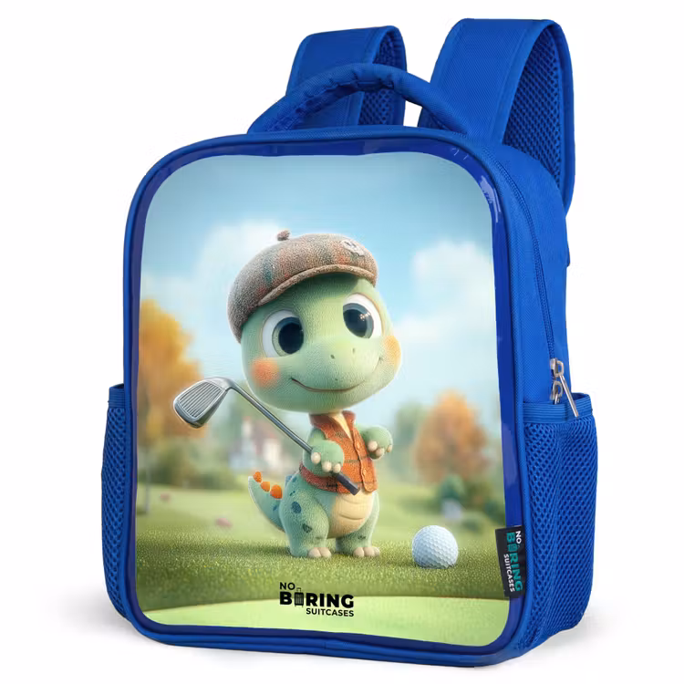 Kinderrugzak - Blauw - Golf - Dino - Groen — 7