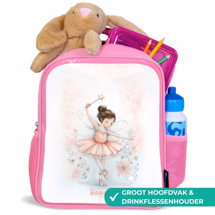Kinderrugzak - Roze - Ballerina - Elf - Fee — 2