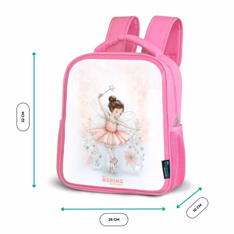 Kinderrugzak - Roze - Ballerina - Elf - Fee — 3