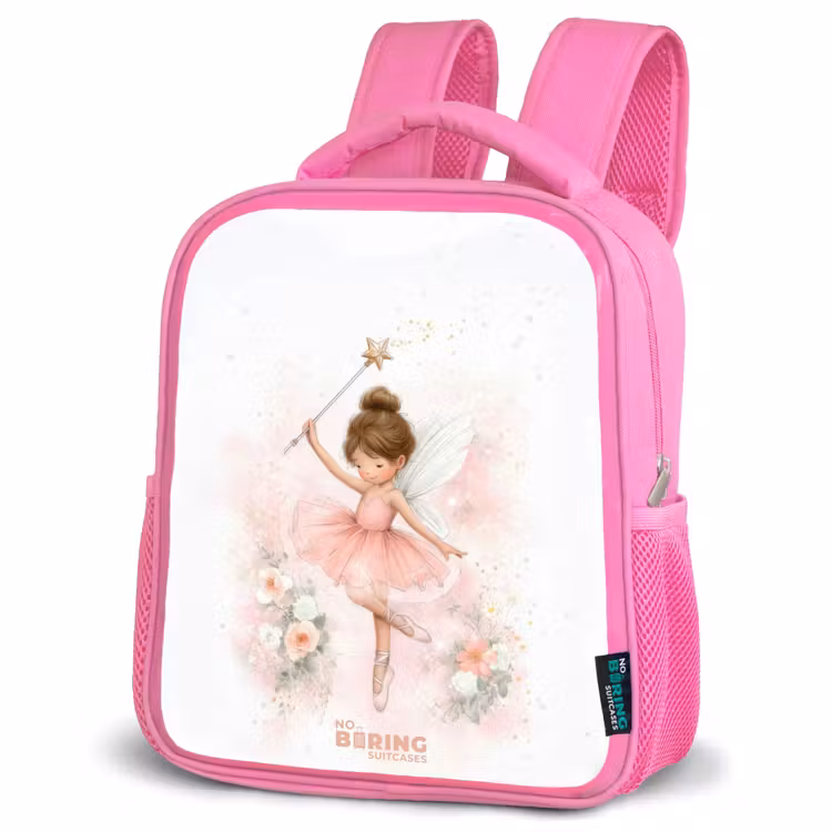 Kinderrugzak - Roze - Ballerina fee in roze β 4