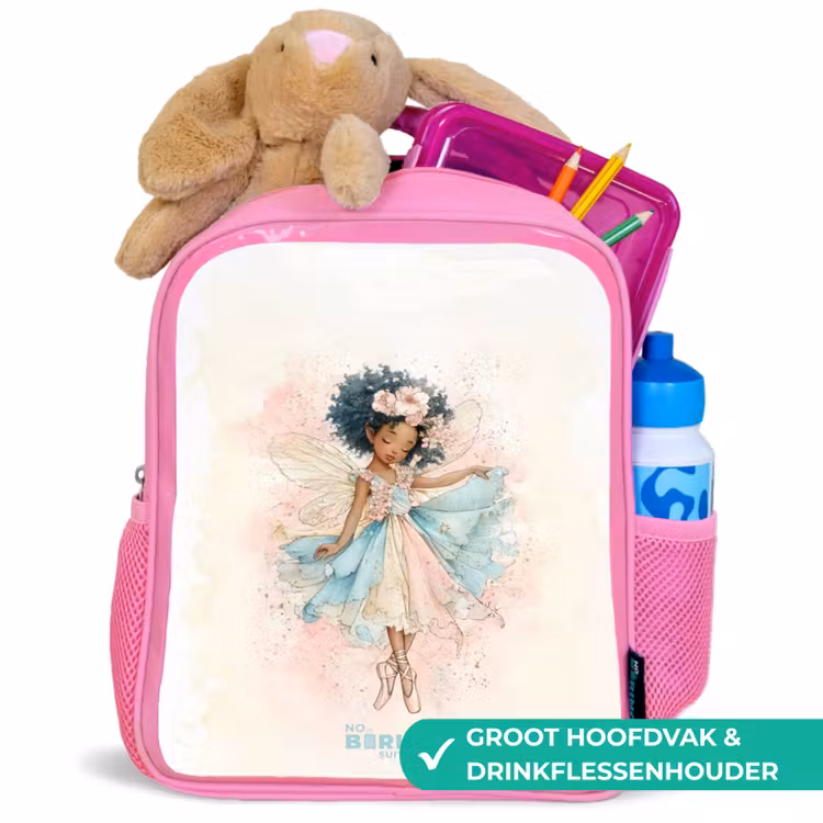 Kinderrugzak - Roze - Elf - Ballet - Kleurrijk — 2