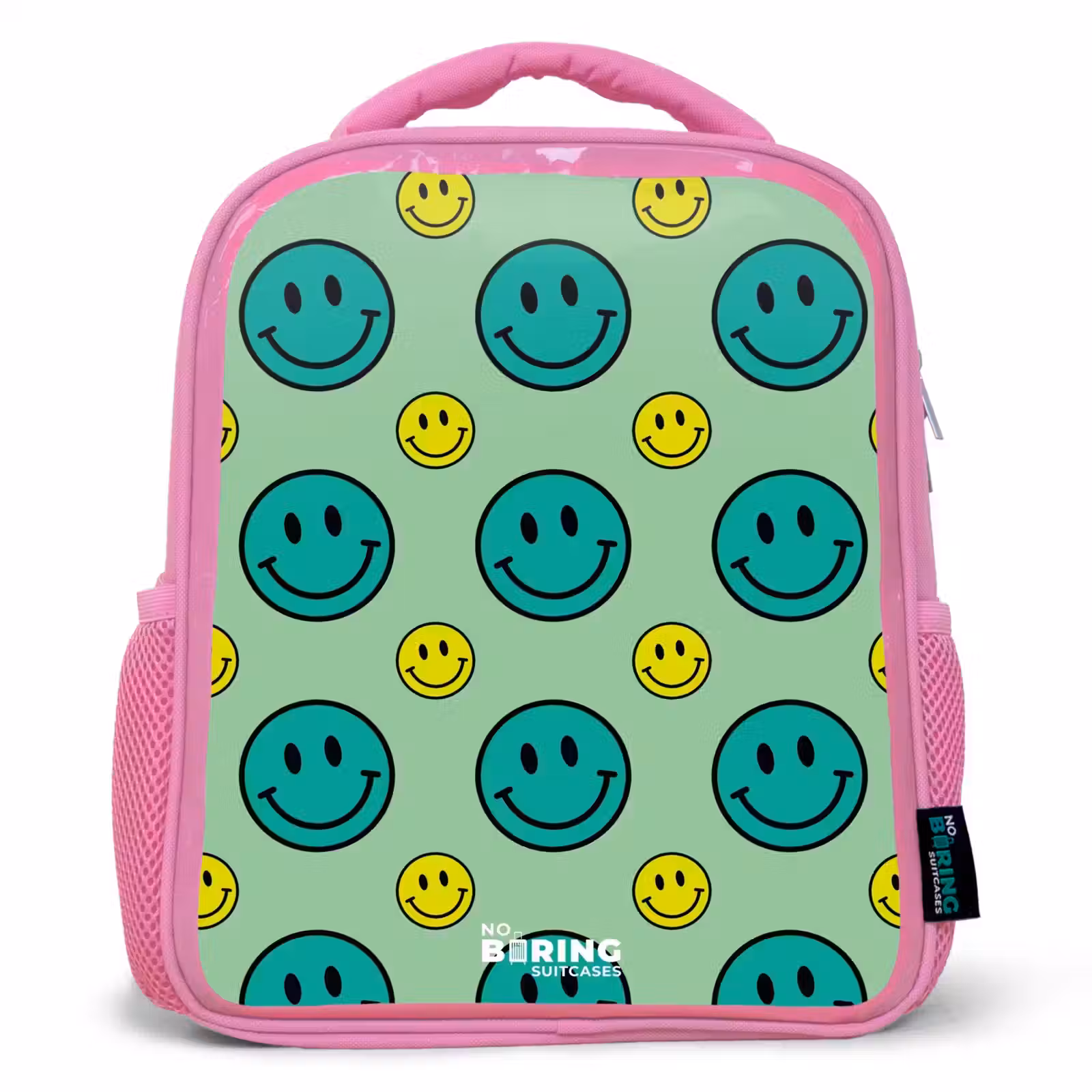 Kinderrugzak - Roze - All smiles groen — 1
