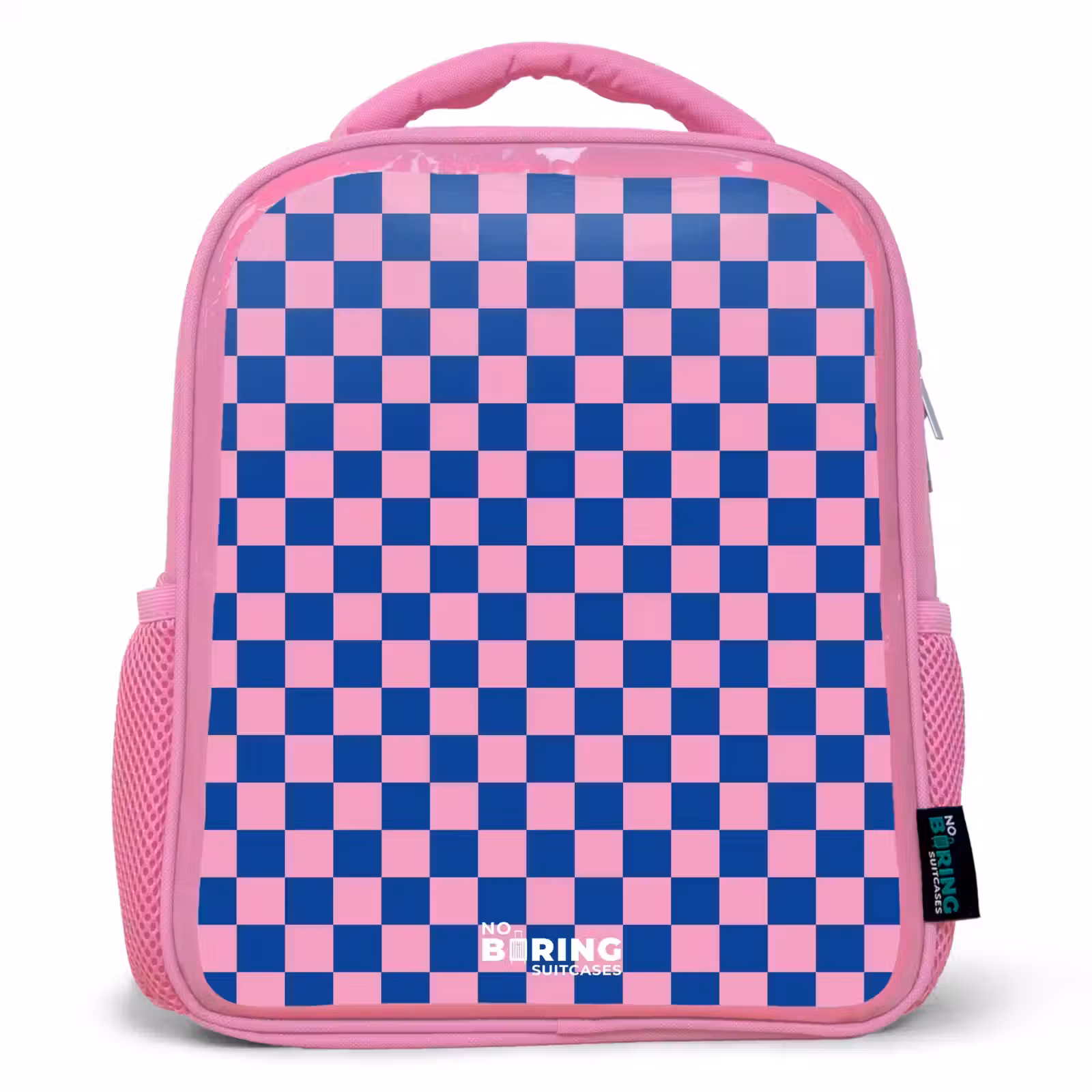 Kinderrugzak - Roze - Blokjes - Blauw - Roze — 1