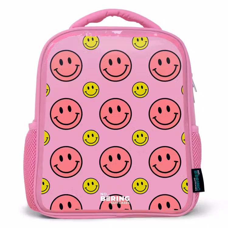 Kinderrugzak - Roze - All smiles roze — 1