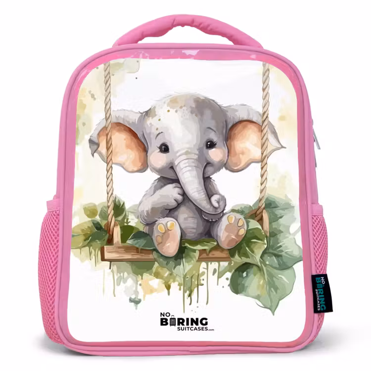 Kinderrugzak - Roze - Onno olifant — 1