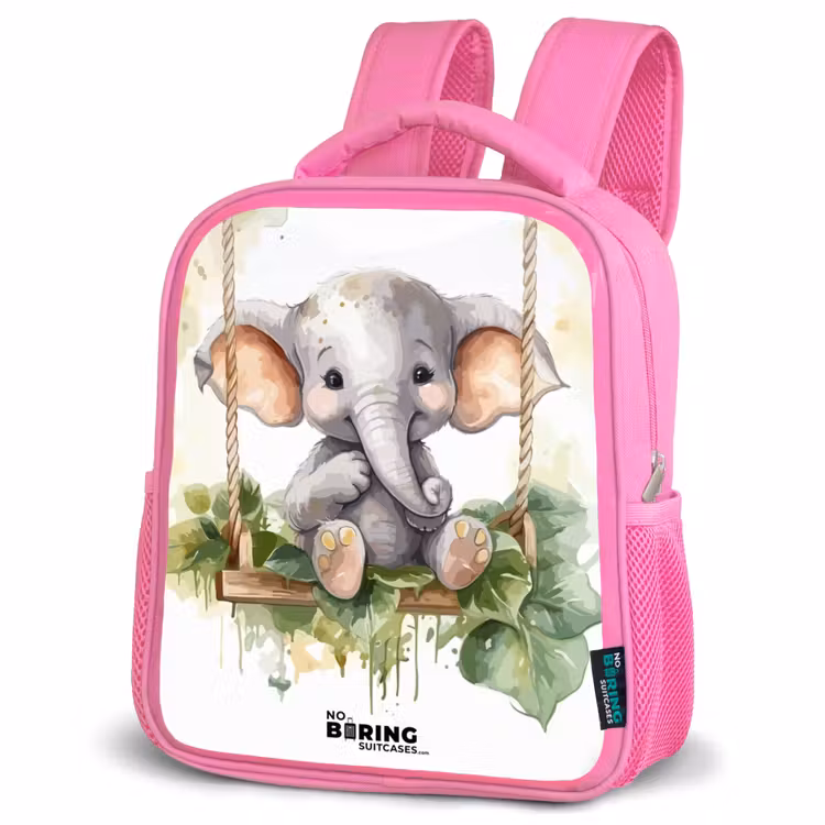Kinderrugzak - Roze - Onno olifant — 4