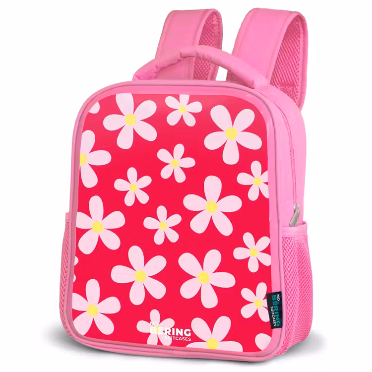 Kinderrugzak - Roze - Madeliefjesmania hotpink — 4