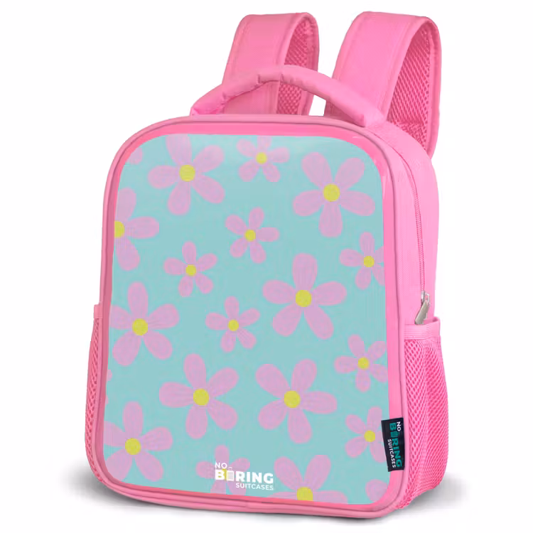 Kinderrugzak - Roze - Madeliefjesmania mint — 4