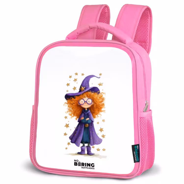 Kinderrugzak - Roze - Sterrenmagie met krullen — 4