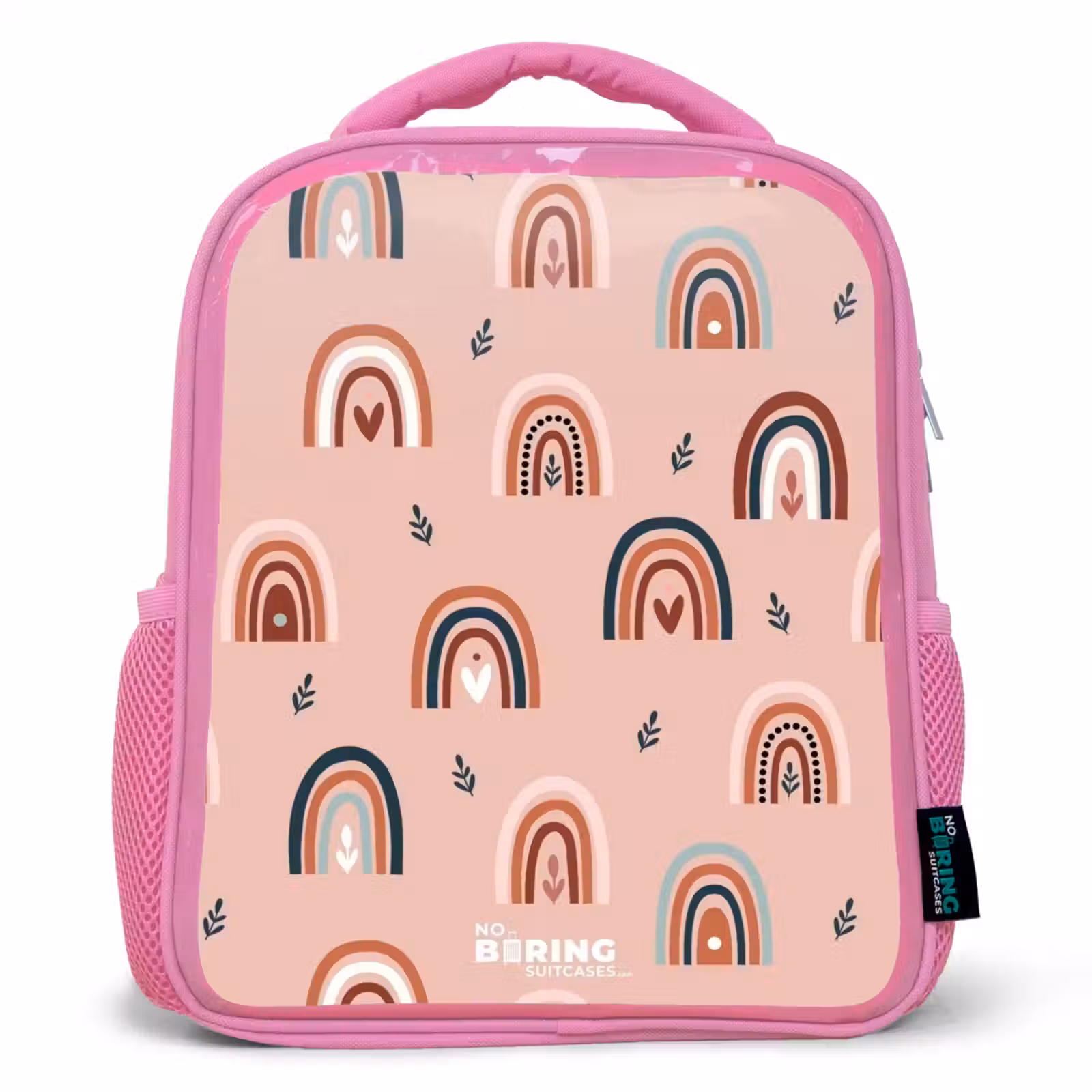 Kinderrugzak - Roze - Roze regenbogen patroon — 1