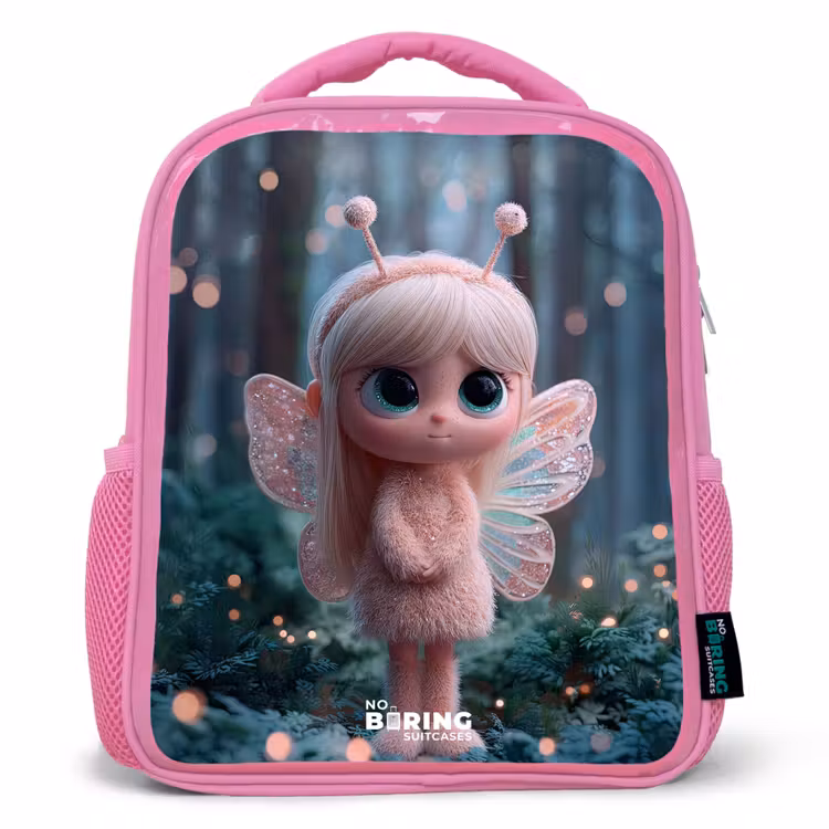 Kinderrugzak - Roze - Fairy - Bos - Glitters — 1
