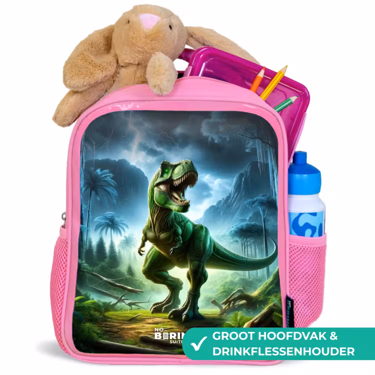 Kinderrugzak - Roze - Junglosaurus — 2