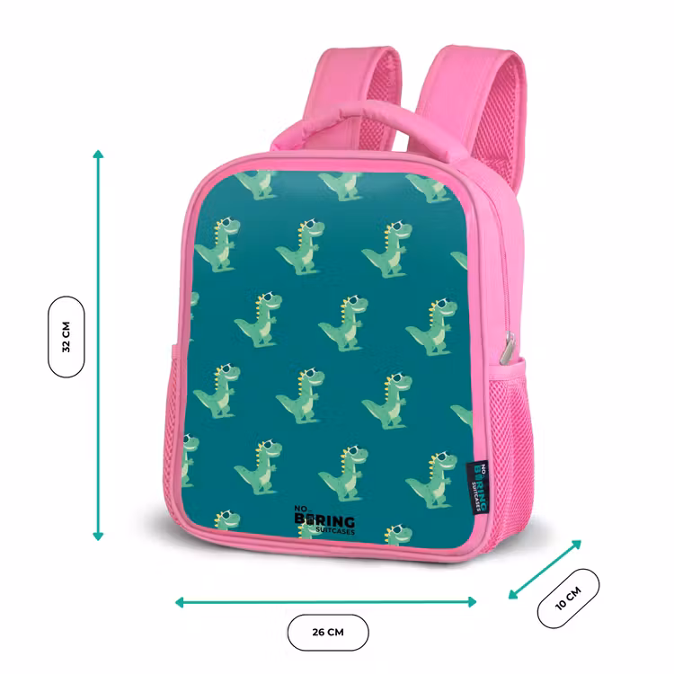 Kinderrugzak - Roze - Tyranosaurus specs β 3