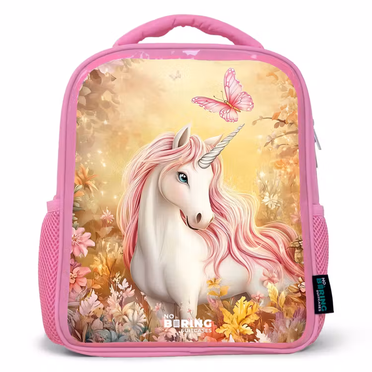 Kinderrugzak - Roze - Eenhoorn - Vlinder - Roze - Manen — 1