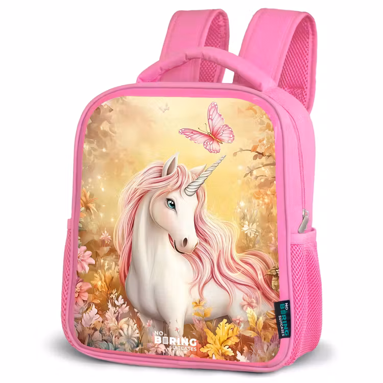 Kinderrugzak - Roze - Eenhoorn - Vlinder - Roze - Manen — 4