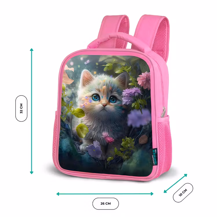 Kinderrugzak - Roze - Pippa Poes — 3
