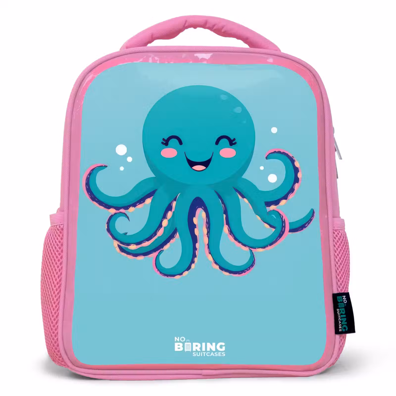 Kinderrugzak - Roze - Octopus - Water - Blauw — 1