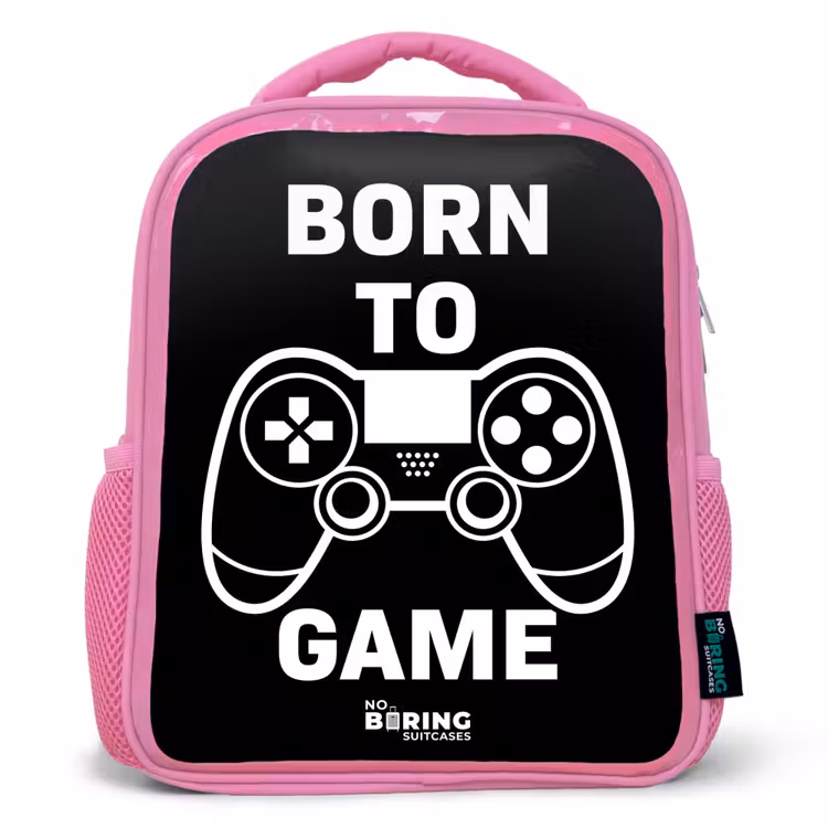 Kinderrugzak - Roze - Born to game met controller — 1