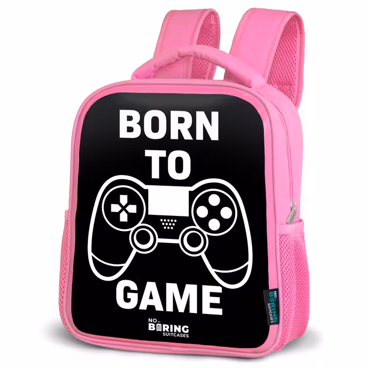 Kinderrugzak - Roze - Born to game met controller — 4