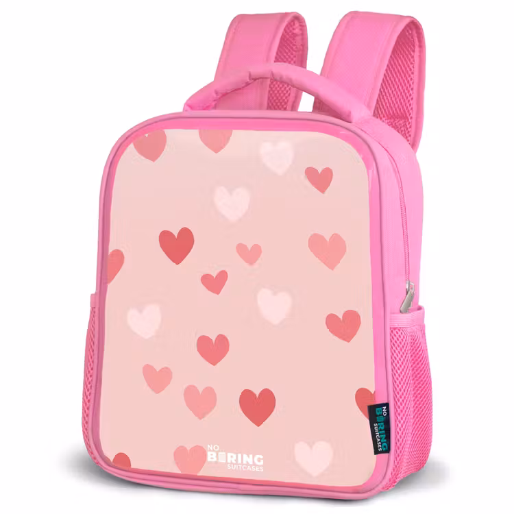 Kinderrugzak - Roze - Hartjes — 4