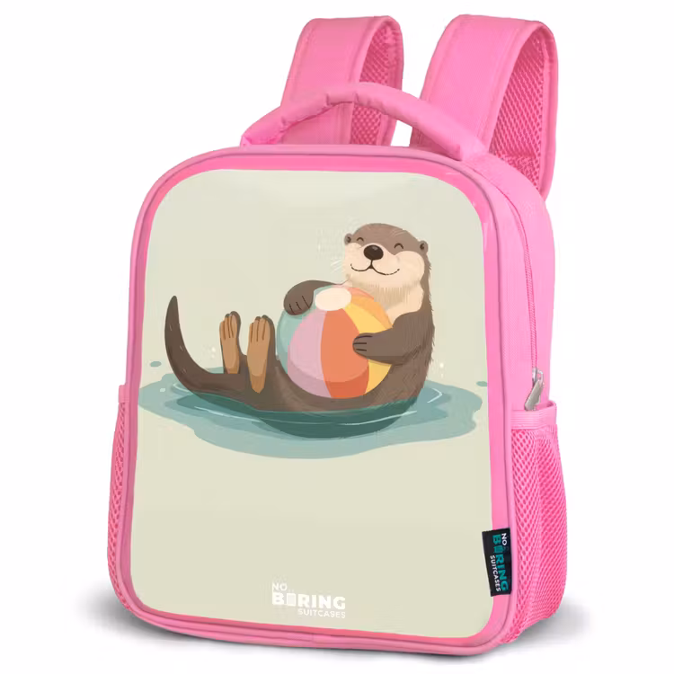Kinderrugzak - Roze - Otter - Strandbal - Water — 4