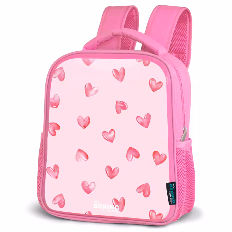 Kinderrugzak - Roze - Roze hartjes — 4