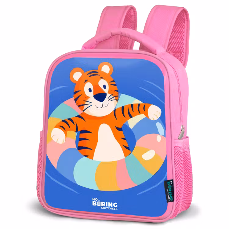 Kinderrugzak - Roze - Tijger - Zwemband - Water — 4