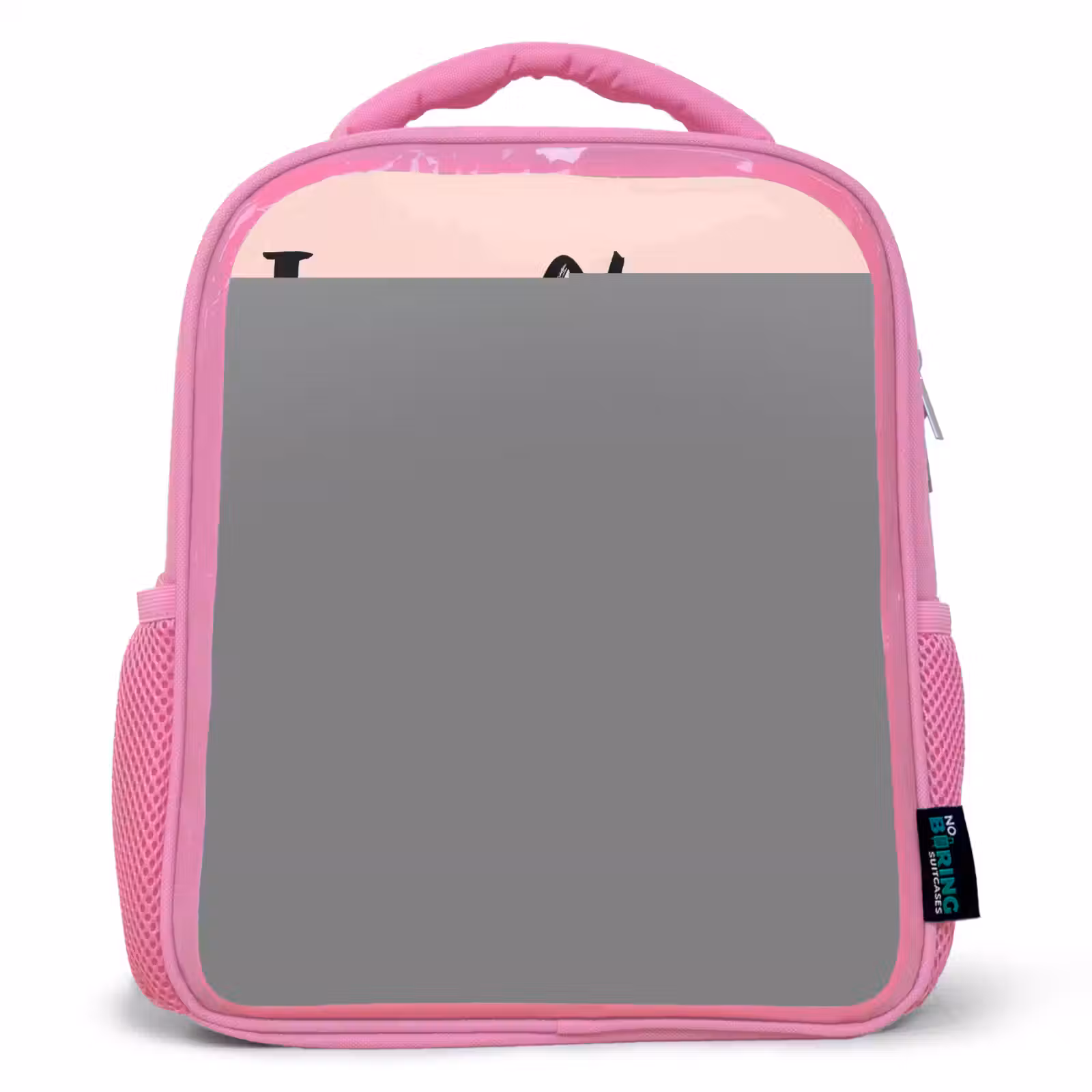 Kinderrugzak met naam - Roze - Kawai - Varken - Roze — 1