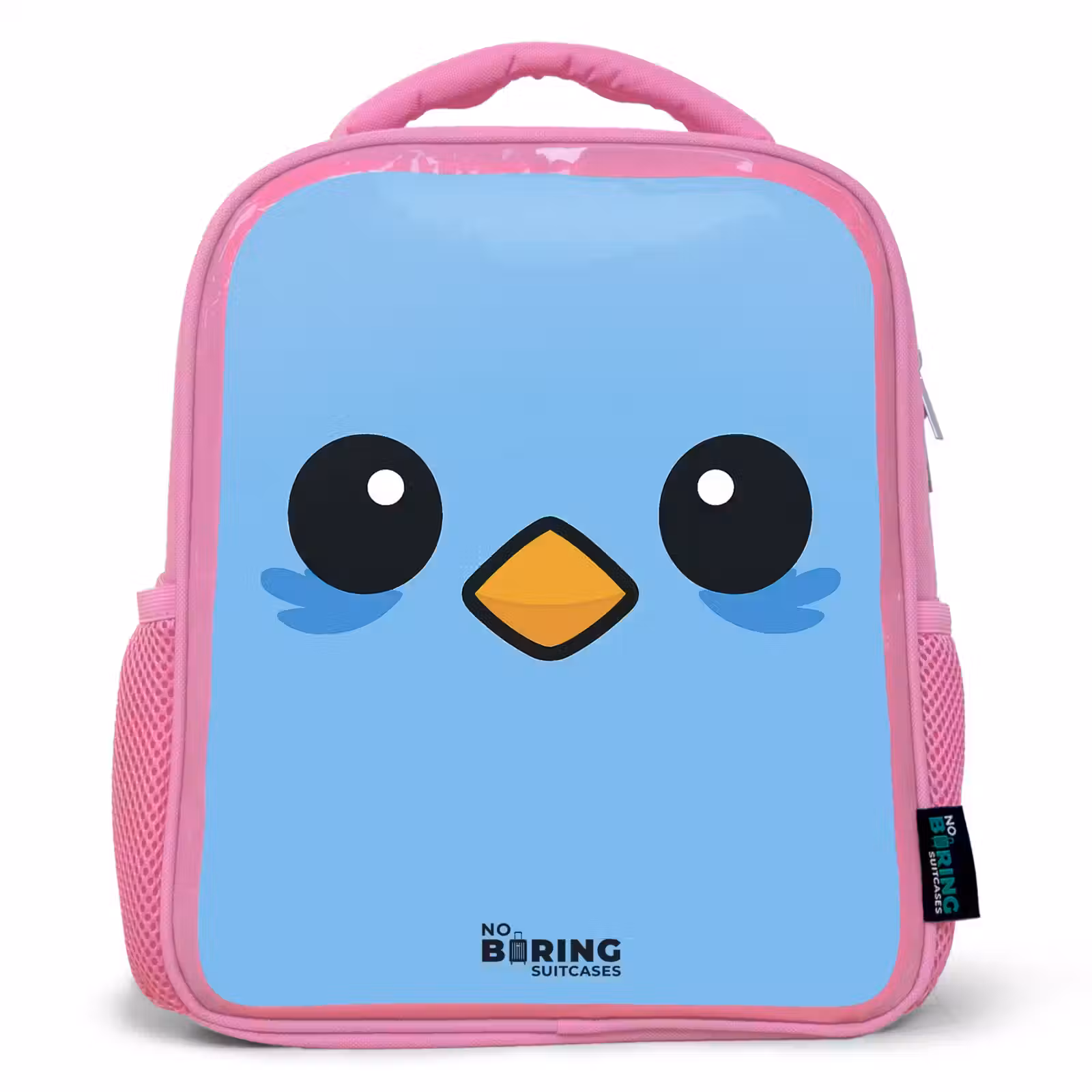 Kinderrugzak - Roze - Kawai - Vogel - Blauw — 1