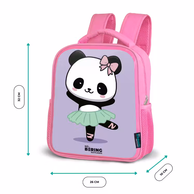 Kinderrugzak - Roze - Kawai - Ballet - Panda â 3