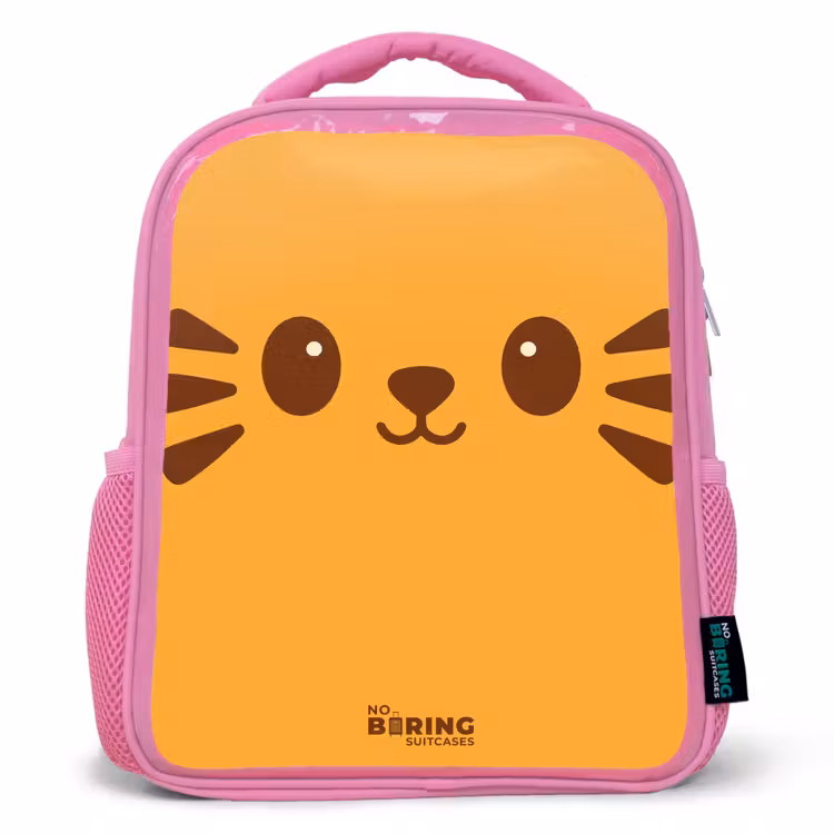 Kinderrugzak - Roze - Kawai - Tijger - Oranje — 1