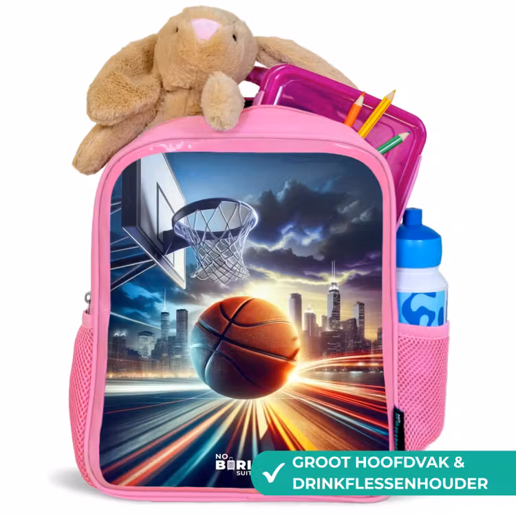 Kinderrugzak - Roze - Slam dunk — 2