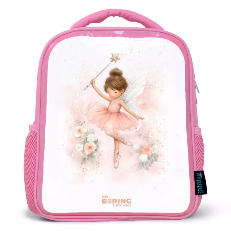 Kinderrugzak - Roze - Ballerina fee in roze β 1
