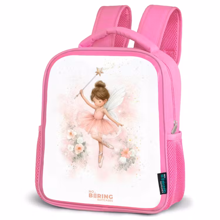 Kinderrugzak - Roze - Ballerina fee in roze β 4