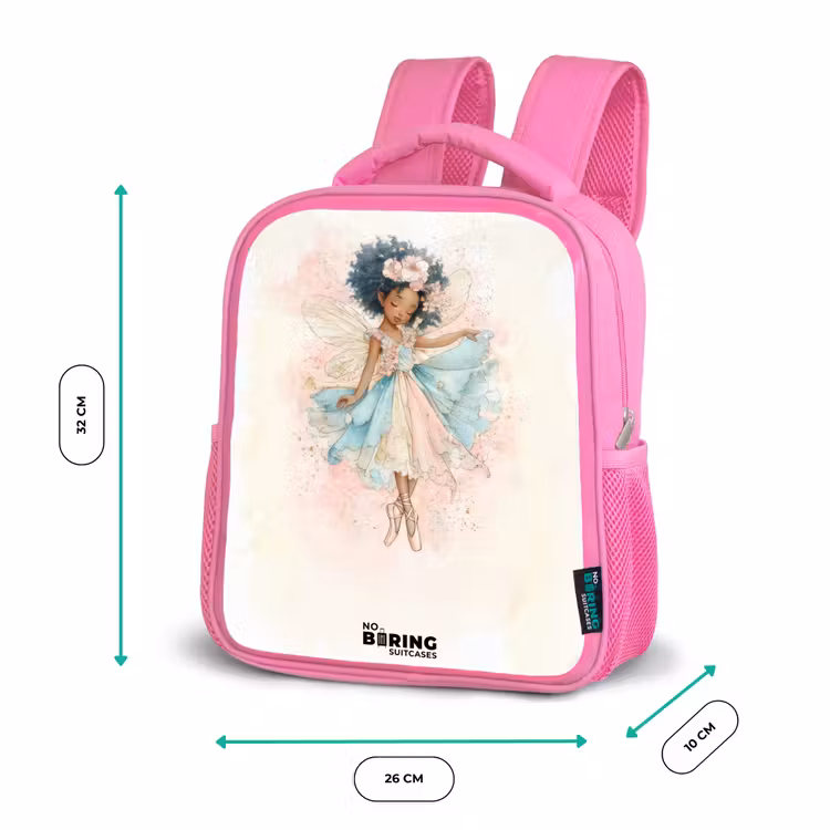 Kinderrugzak - Roze - Elf - Ballet - Kleurrijk — 3