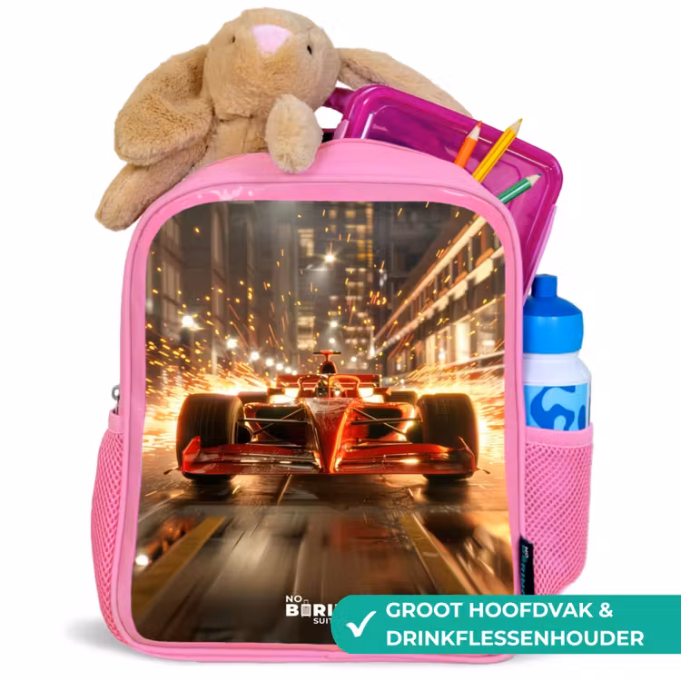 Kinderrugzak - Roze - Rapid red — 2