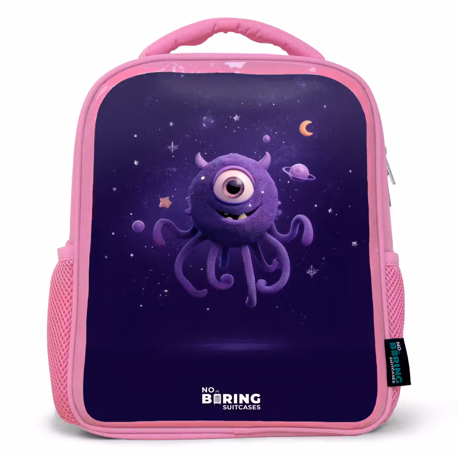 Kinderrugzak - Roze - Kosmisch tentakelmonster â 1
