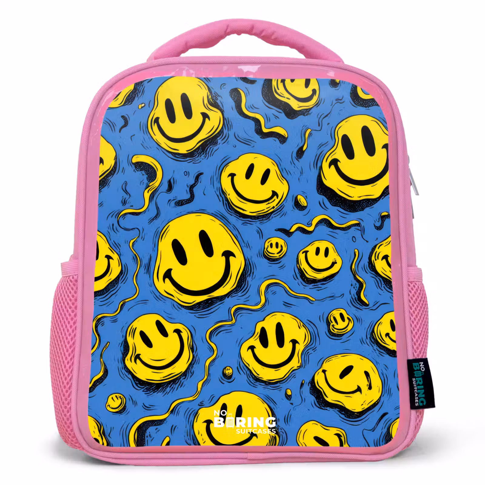 Kinderrugzak - Roze - Smiley - Geel - Blauw — 1