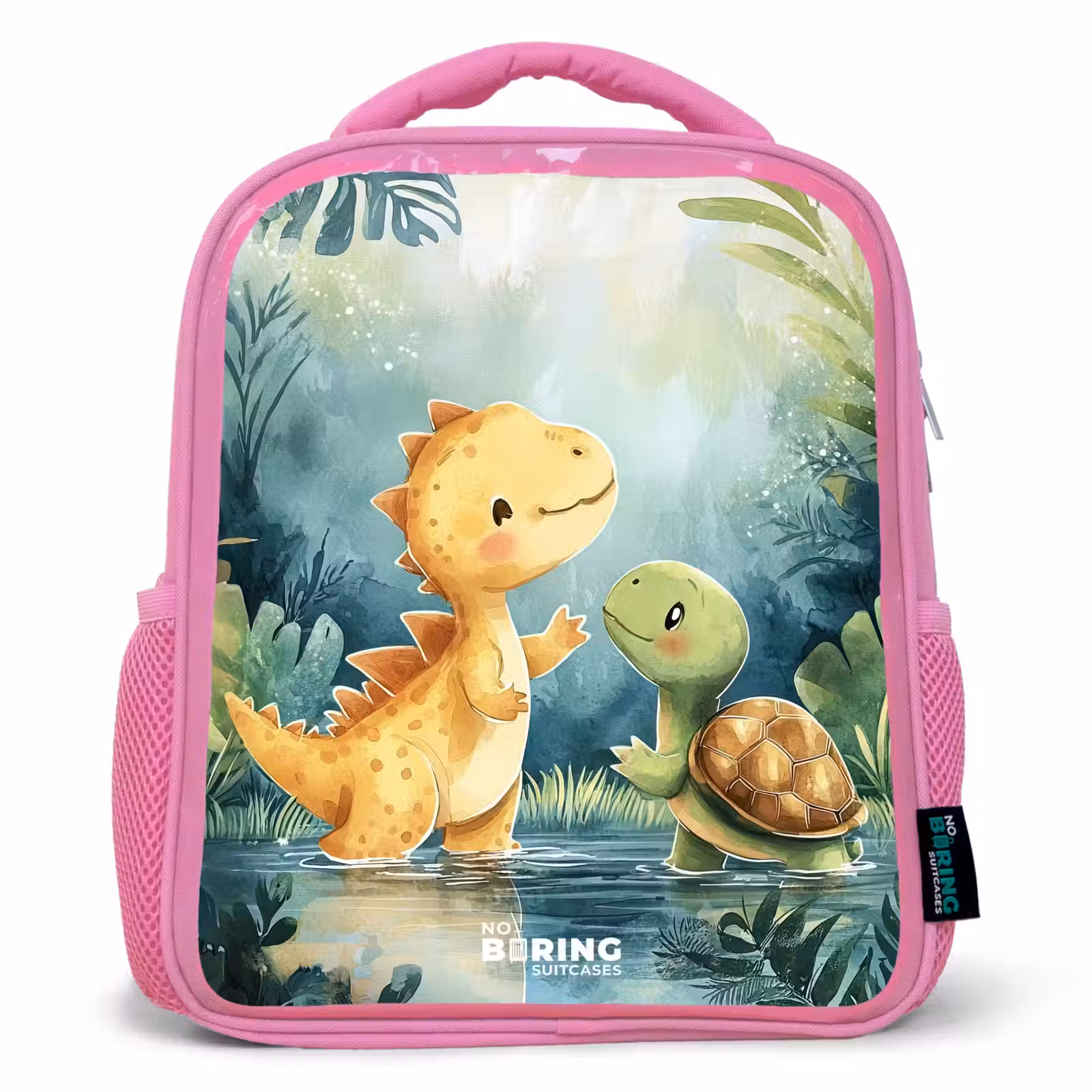 Kinderrugzak - Roze - Dino - Schildpad - Jungle — 1