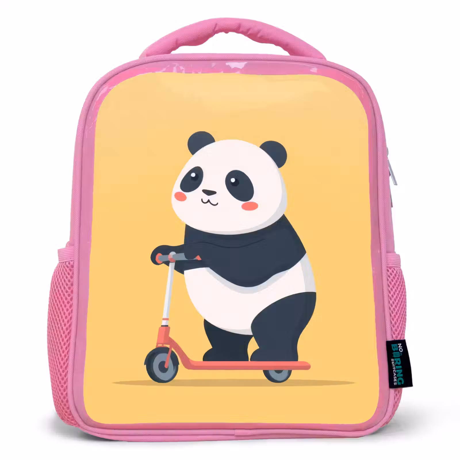 Kinderrugzak - Roze - Panda - Step - Geel — 1