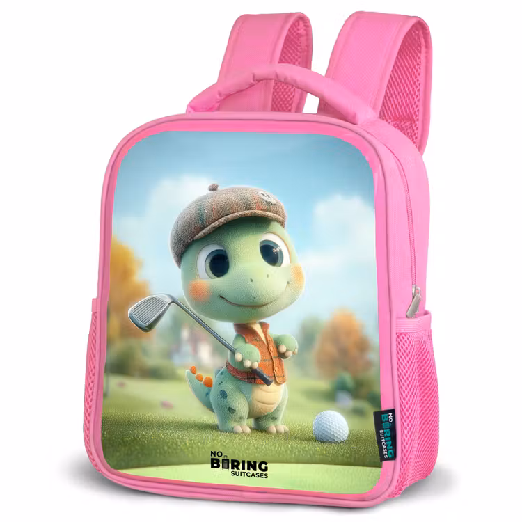 Kinderrugzak - Roze - Golf - Dino - Groen — 4