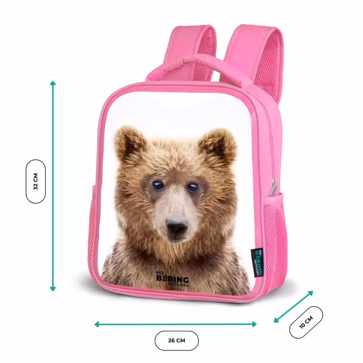 Kinderrugzak - Roze - Bennie Beer — 3