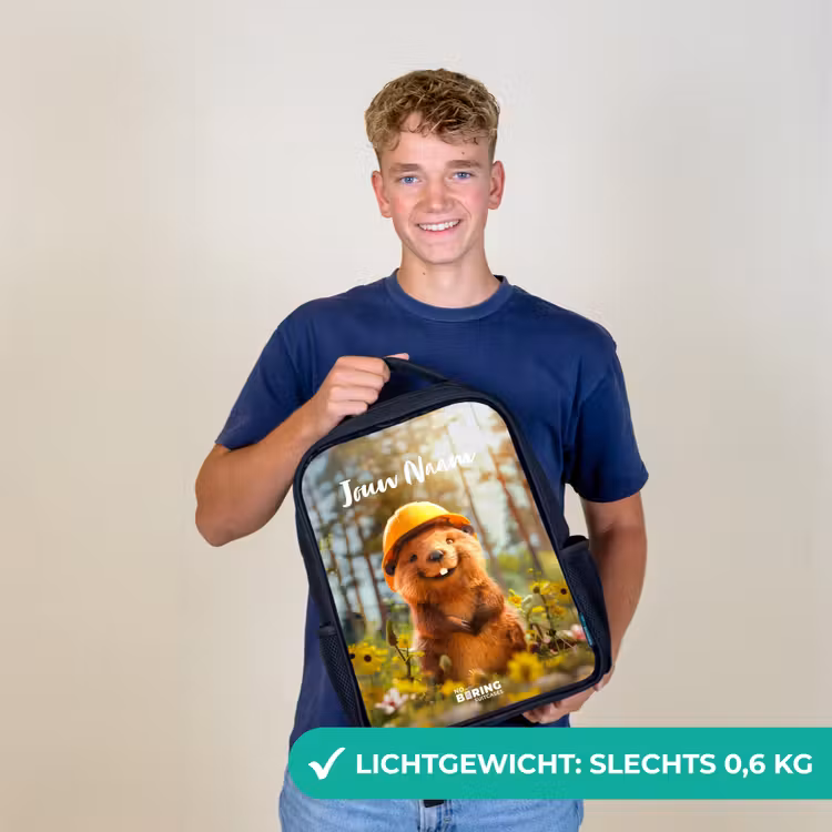 Kinderrugzak - Zwart - Benno Bloembouwer — 2