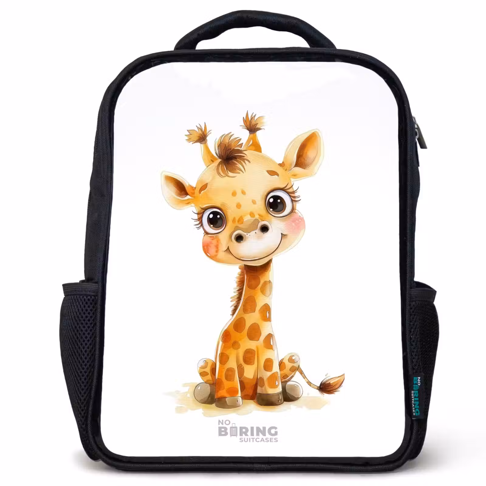 Kinderrugzak - Zwart - Baby giraffe — 1
