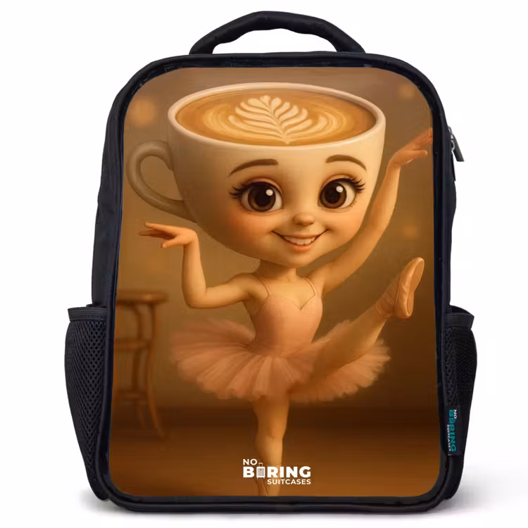 Kinderrugzak - Zwart - Ballerina Cappuccina — 1