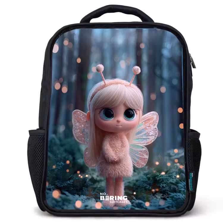 Kinderrugzak - Zwart - Fairy - Bos - Glitters — 1