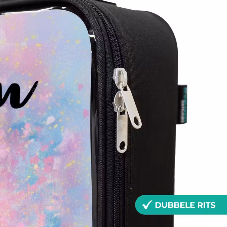 Kinderkoffers met naam - Meisje - Eenhoorn - Glitter — 6