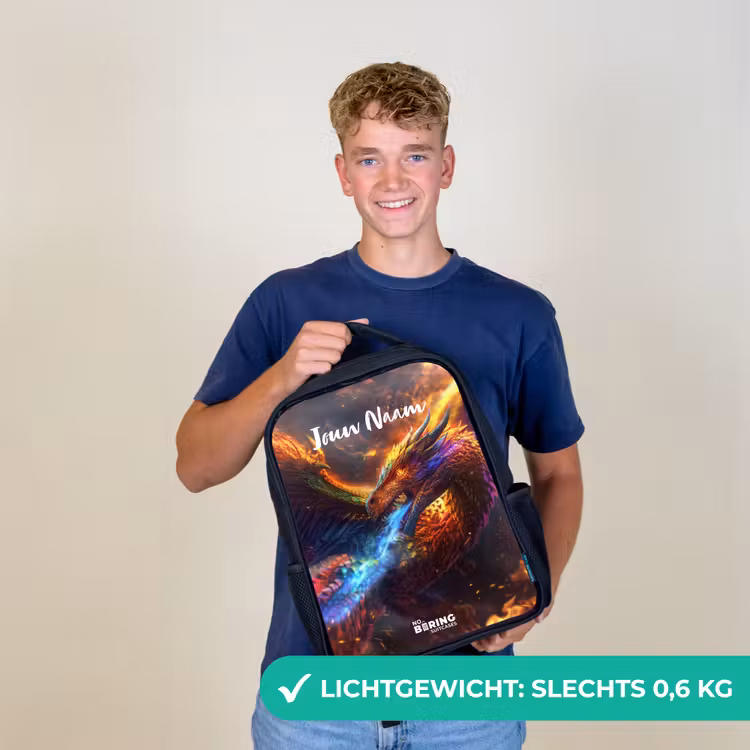 Kinderrugzak - Zwart - Chroma krijger — 2