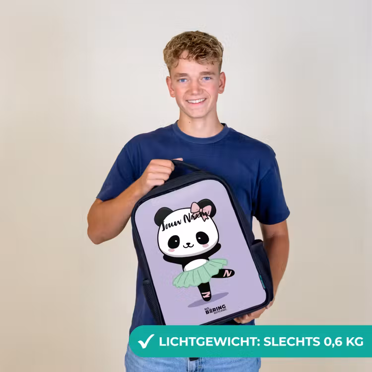 Kinderrugzak - Zwart - Kawai - Ballet - Panda â 2